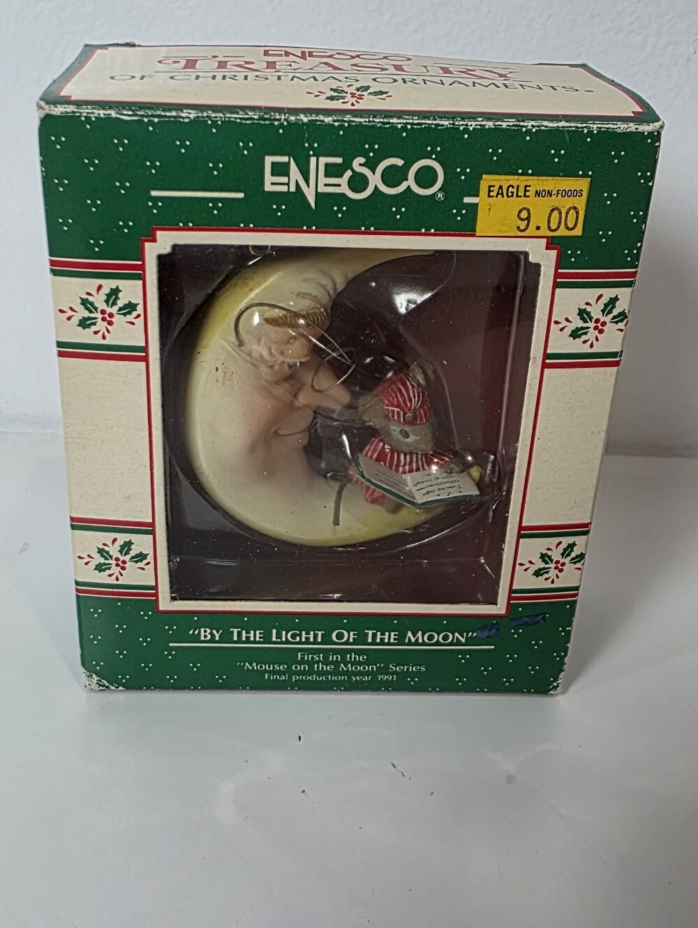🎄 ⭐️ Vintage 1989 Enesco "By The Light Of The Moon" Ornament